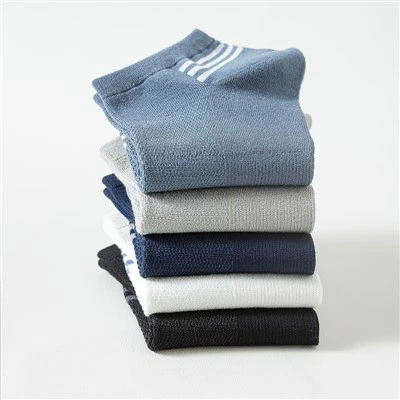 Forros de tênis de algodão branco masculino